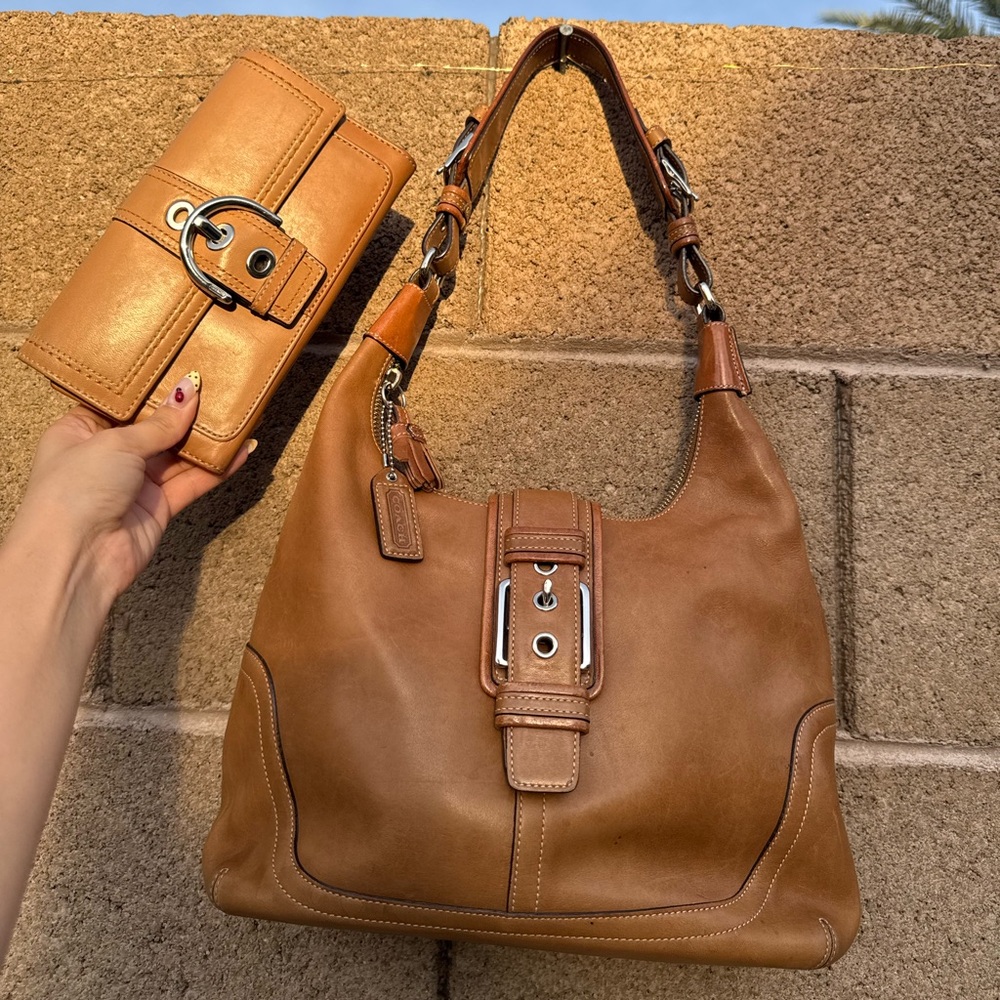 Coach Soho Hampton Bag and Wallet Set